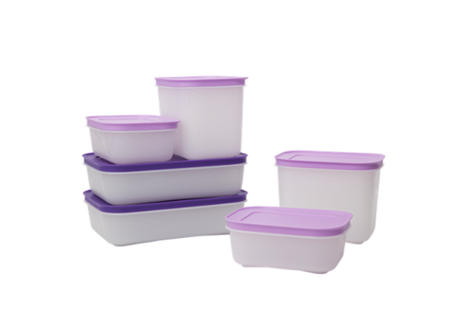 Tupperware BỘ HỘP TRỮ ĐÔNG VIOLET (6) 